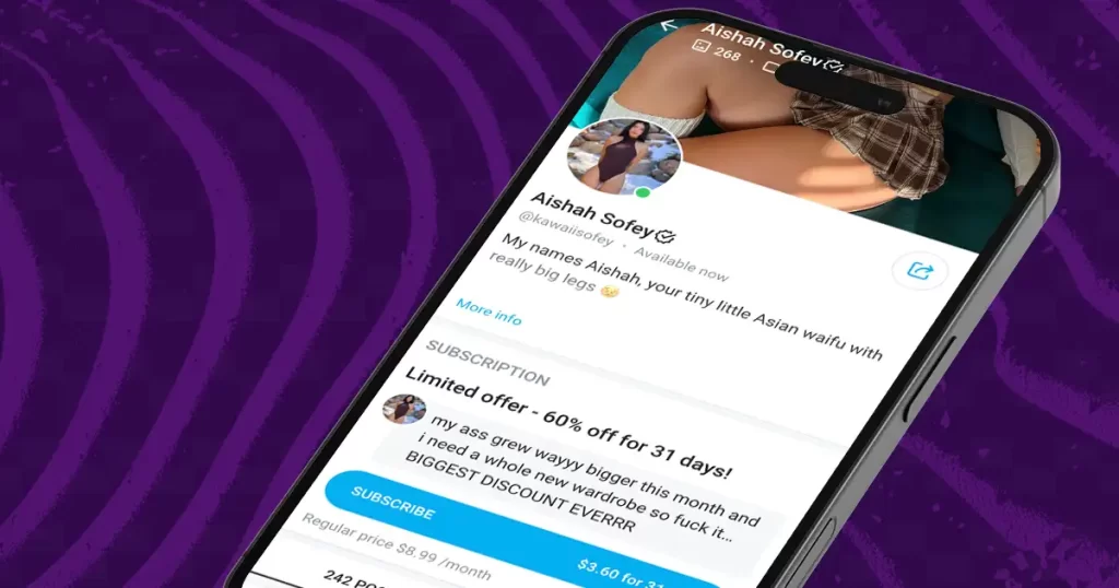 Aishah Sofey: The Alluring Asian Sensation on OnlyFans