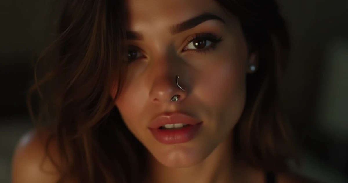 Detailed view related to Pornstars with Nose Ring: Top Pierced Clit & Clit Piercing Stars