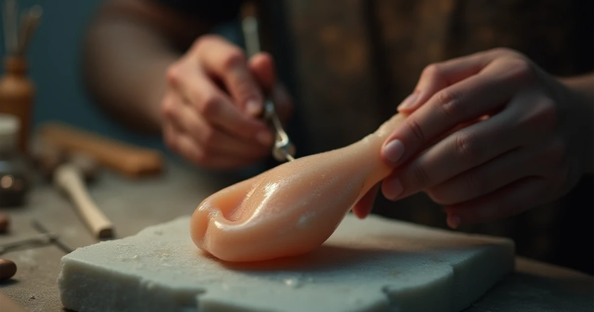 Detailed view related to How to Make a Fleshlight: DIY Guide for Homemade Masturbation Tools