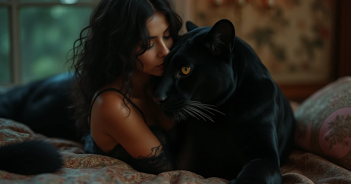 Alternative perspective on Sext Panther Goddess Victoria: Lexi Lores Taboo Adventures