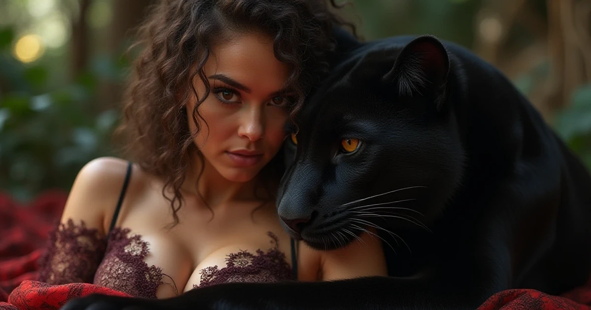 Additional visual for Sext Panther Goddess Victoria: Lexi Lores Taboo Adventures